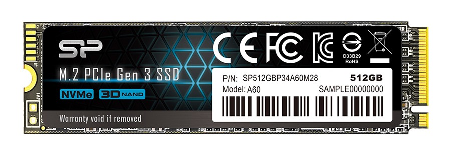 SILICON POWER - SILICON POWER SSD PCIe Gen3x4 P34A60 M.2 2280