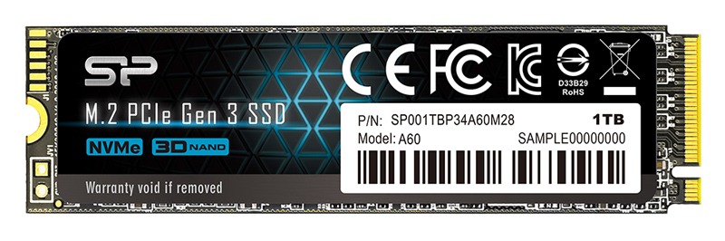 SILICON POWER - SILICON POWER SSD PCIe Gen3x4 P34A60 M.2 2280
