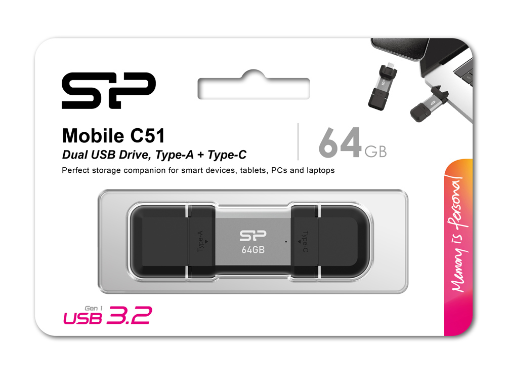 SILICON POWER - SILICON POWER USB Flash Drive C51