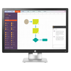 HP - HP used οθόνη E242 LED IPS