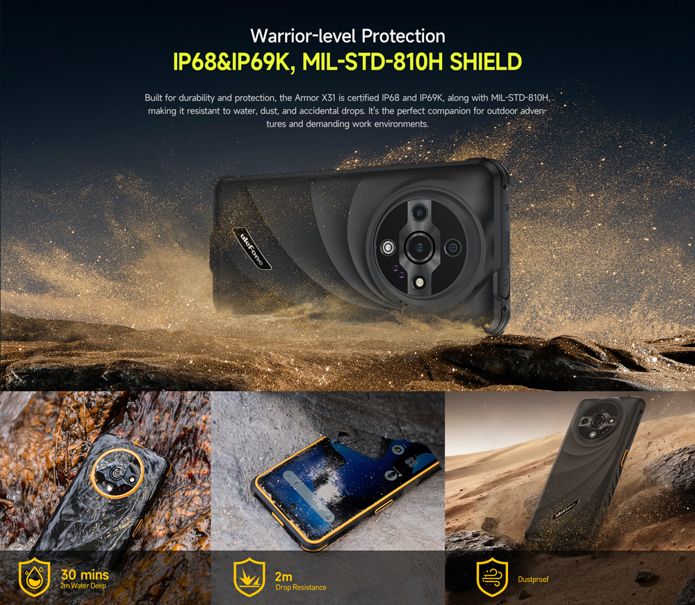 ULEFONE - ULEFONE smartphone Armor X31