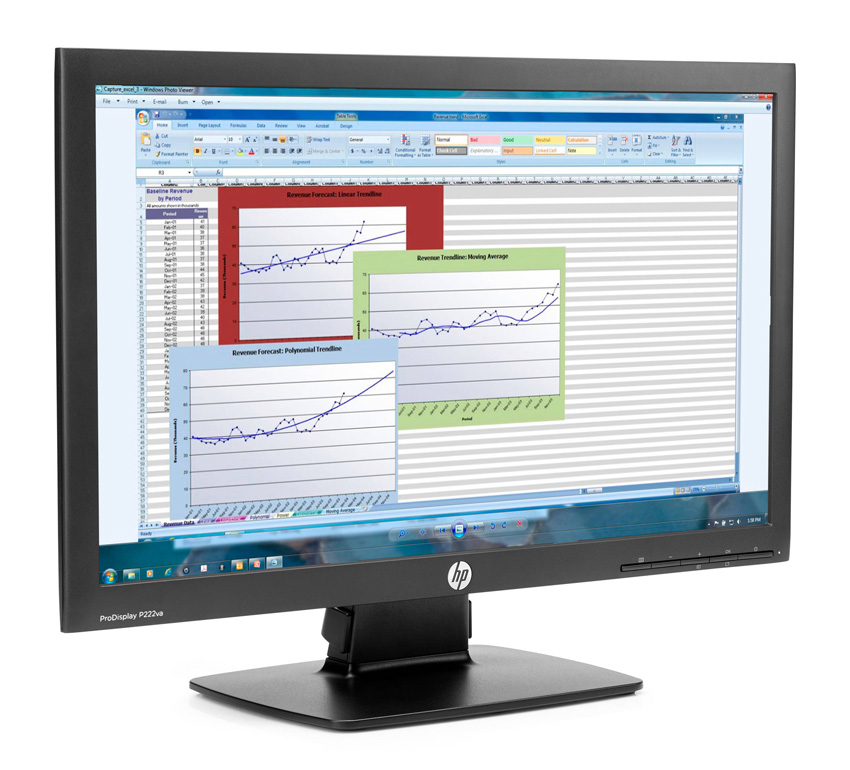HP - HP used οθόνη P222VA LED