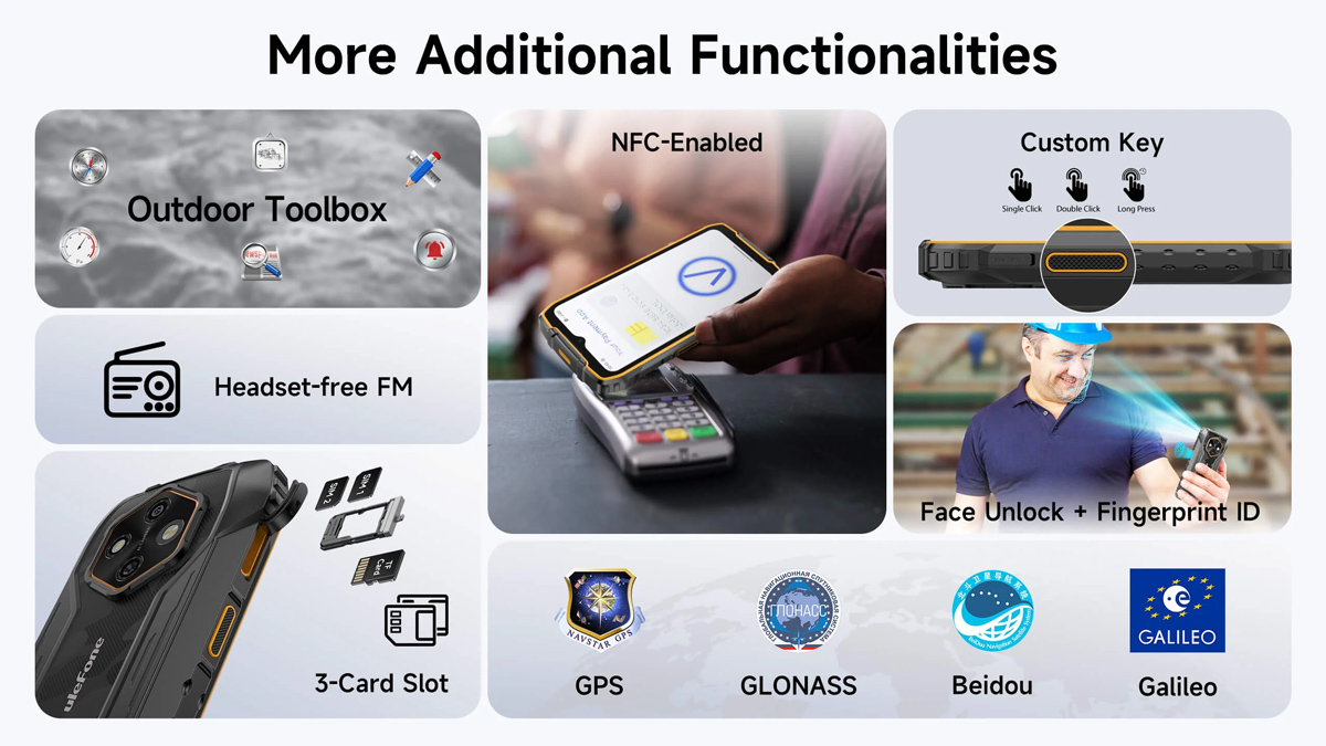 ULEFONE - ULEFONE smartphone RugKing 4 Pro