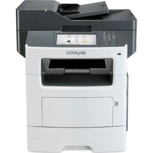 LEXMARK used MFP Printer MX611DHE, laser, mono, low toner & drum