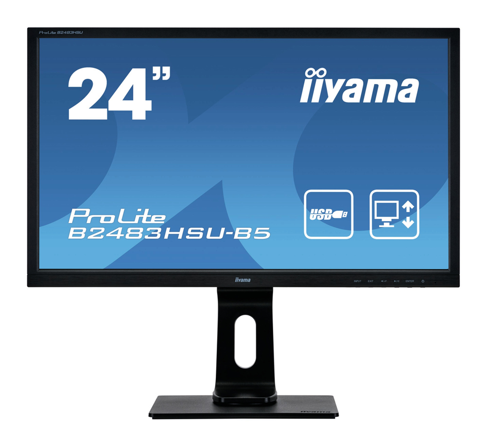 IIYAMA - IIYAMA used Οθόνη B2483HSU LED